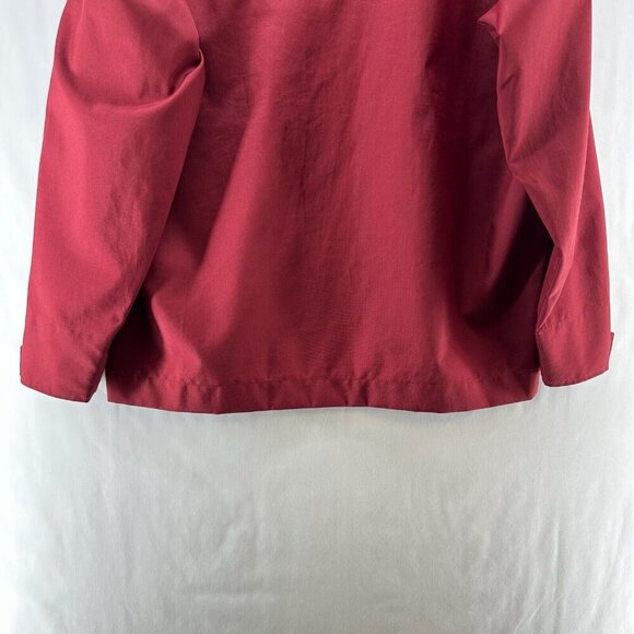 Timberland Jacket Mens Sz M Performance Weathergear Windbreaker Waterproof Red - Picture 7 of 12